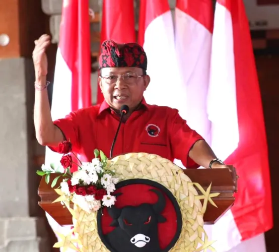 KONSOLIDASI INTERNAL PARTAI PDIP TABANAN: SEMANGAT BANTENG MENGGELORA