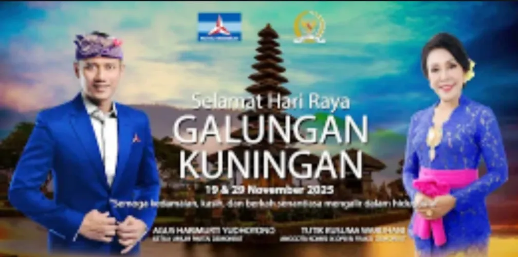 Anggota DPR RI Tutik Kusuma Wardani Sampaikan Ucapan Selamat Hari Raya Galungan dan Kuningan, Ajak Umat Memaknai Kemenangan Dharma