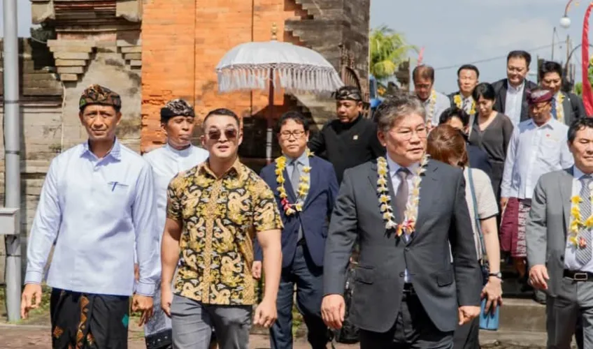Jadi Lokasi Proyek Percontohan Green Energy Kerja Sama  Desa Sukawati dan Korea Selatan
